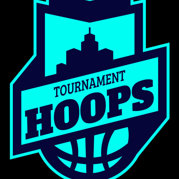 Hoops Tournament Basketball logo template Thumbnail