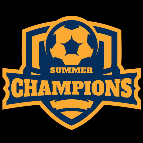 Champions Summer Soccer logo template Thumbnail