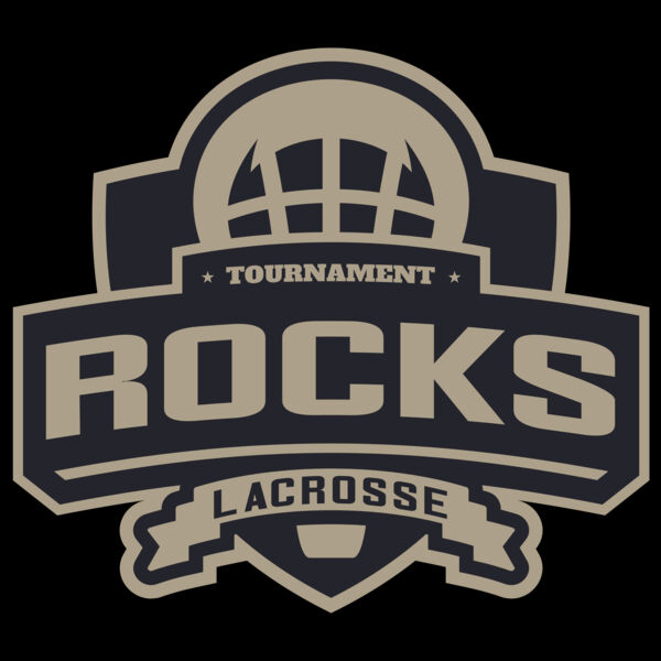 Rocks Tournament Lacrosse Logo Template Thumbnail