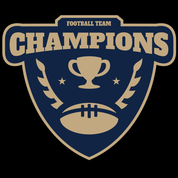 Champions Football Team logo template Thumbnail