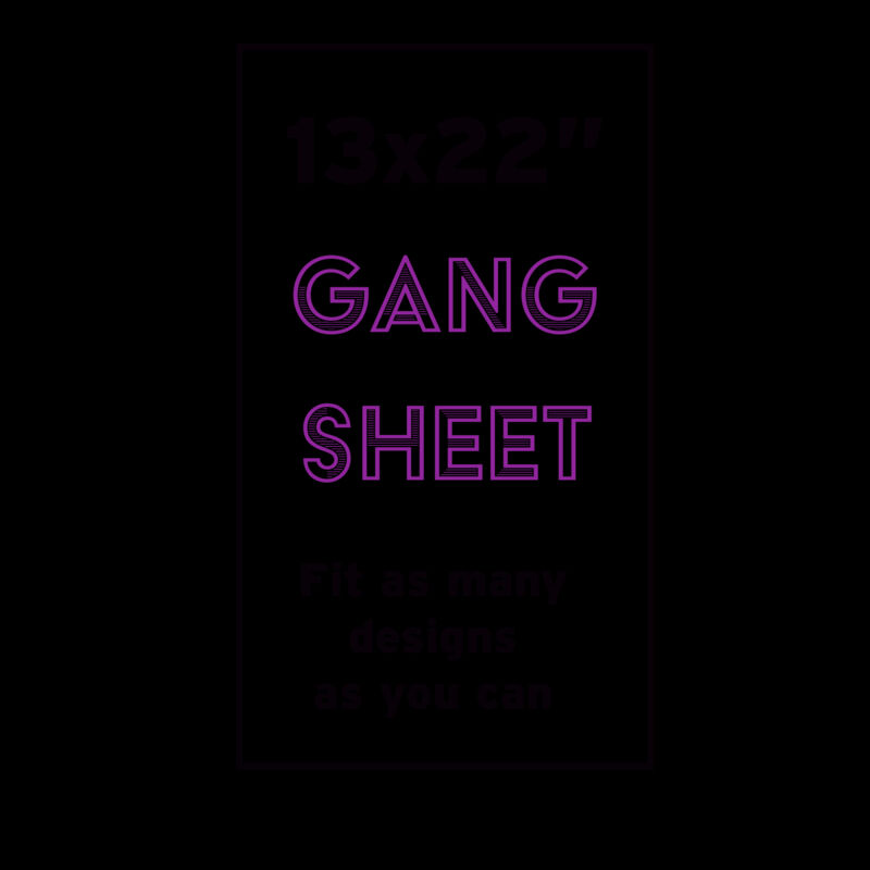 Full Color Transfer Gang Sheet Thumbnail