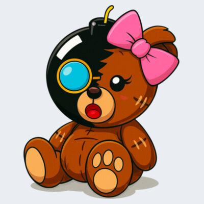 Girl Bear Tee (youth) Design