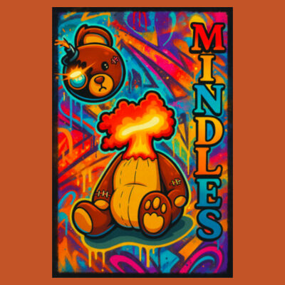 Mindless graffiti bear3 Tee Design