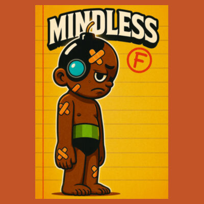 Mindless failed experiment Tee Design