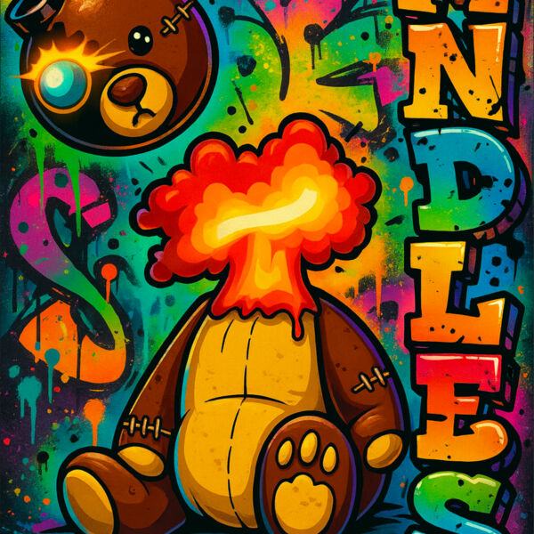 Mindless graffiti bear2 Thumbnail