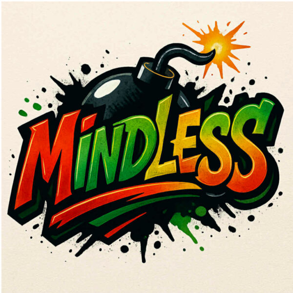 Mindless bomb with graffiti splat Thumbnail